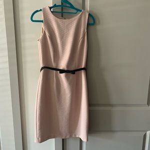 Blush work dress